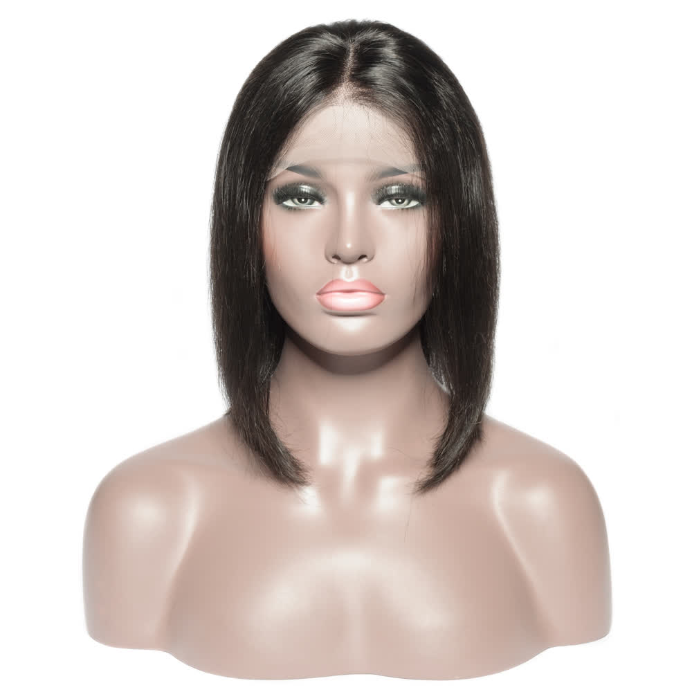 Human Hair 13x4 Lace Front Straight BOB Wig