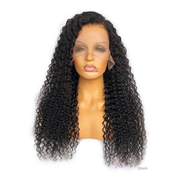 Human Hair 13x6 Lace Front Kinky Curly Wig