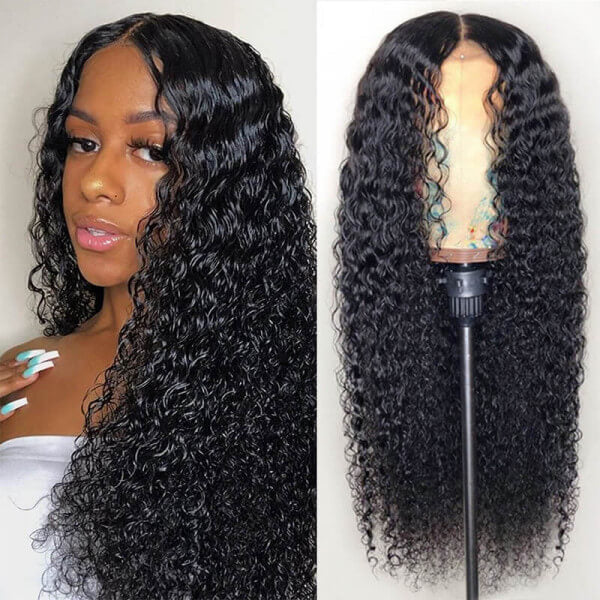 HD - Human Hair 5x5 Lace Closure Water Wave Wig