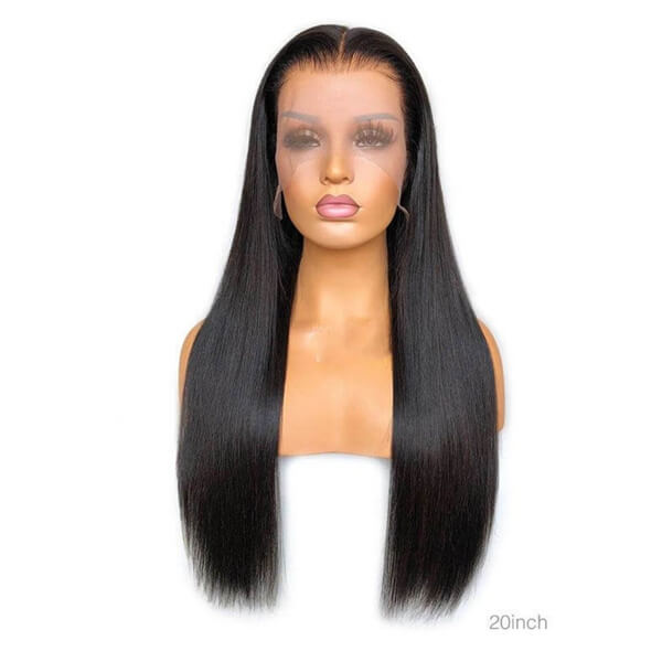 HD - Human Hair 13x6 Lace Front Straight Wig