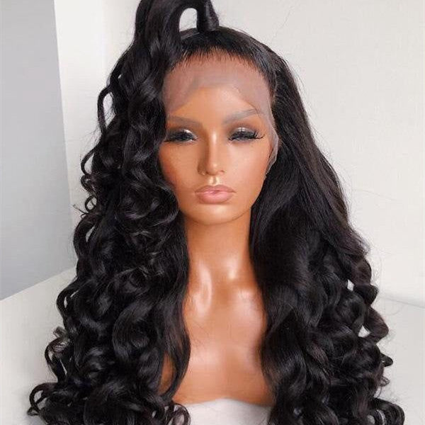 HD - Human Hair 4x4 Lace Closure Loose Wave Wig