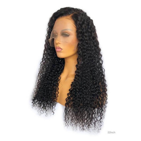 HD - Human Hair 13x4 Lace Front Kinky Curly Wig