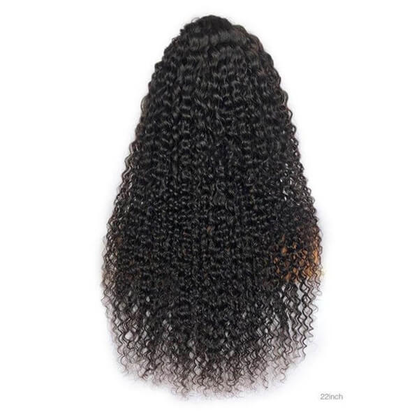 Human Hair 13x4 Full Lace Front Kinky Curly Wig