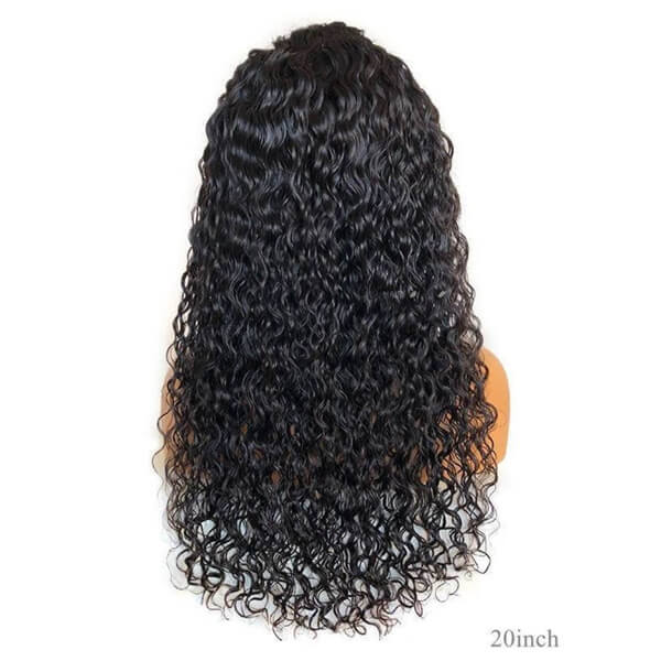 HD - Human Hair 13x4 Lace Front Deep Curly Wig