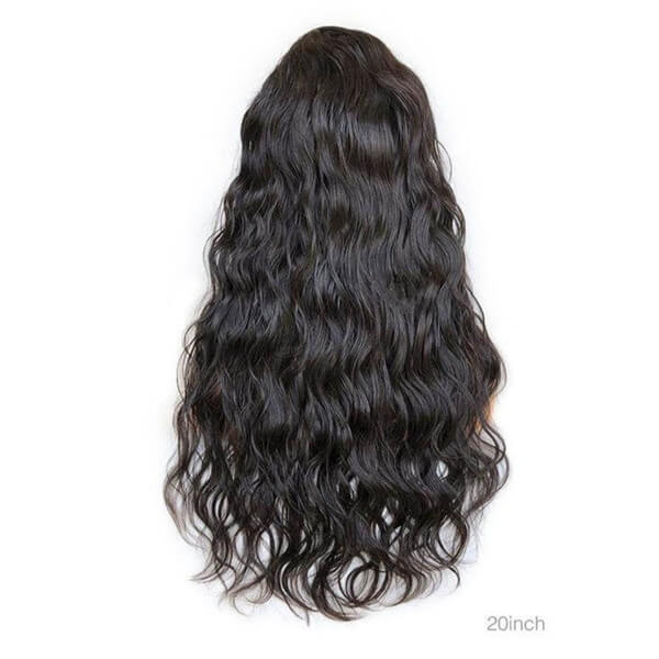 HD - Human Hair 4x4 Lace Closure Natural Wave Wig